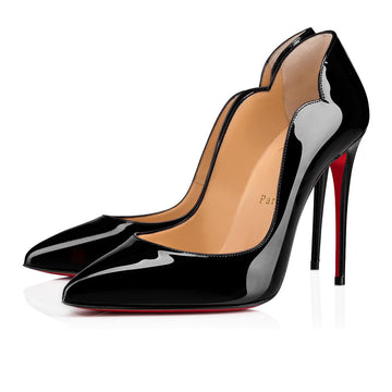 Cl Hot Chick 100MM Pantent Calfskin