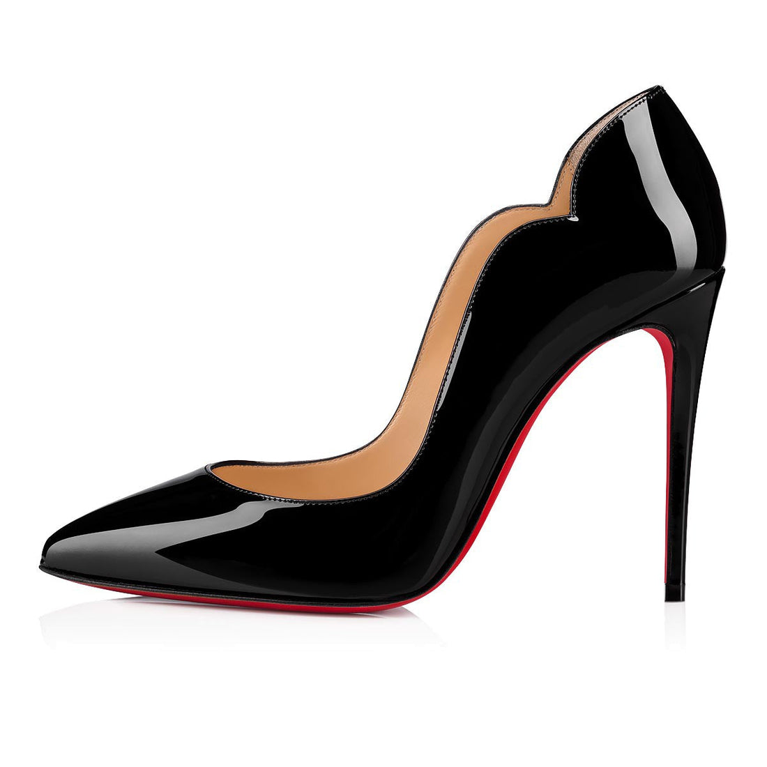 Cl Hot Chick 100MM Pantent Calfskin