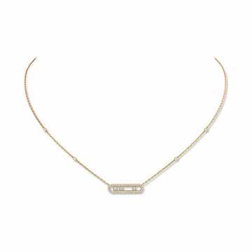 Baby Move Diamond Paved Necklace