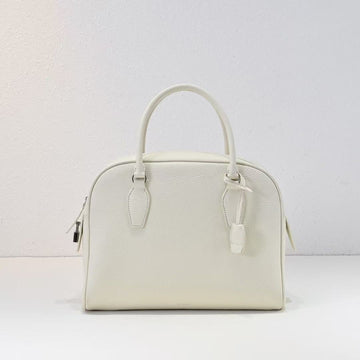 The Row India Bag 32CM Off-White Calfskin