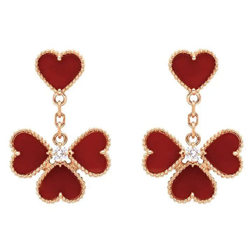 Sweet Clover Carnelian Earings