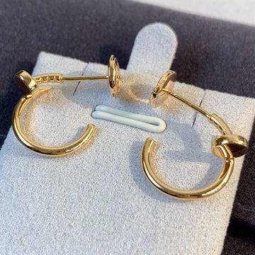 Juste Earrings Pink Gold