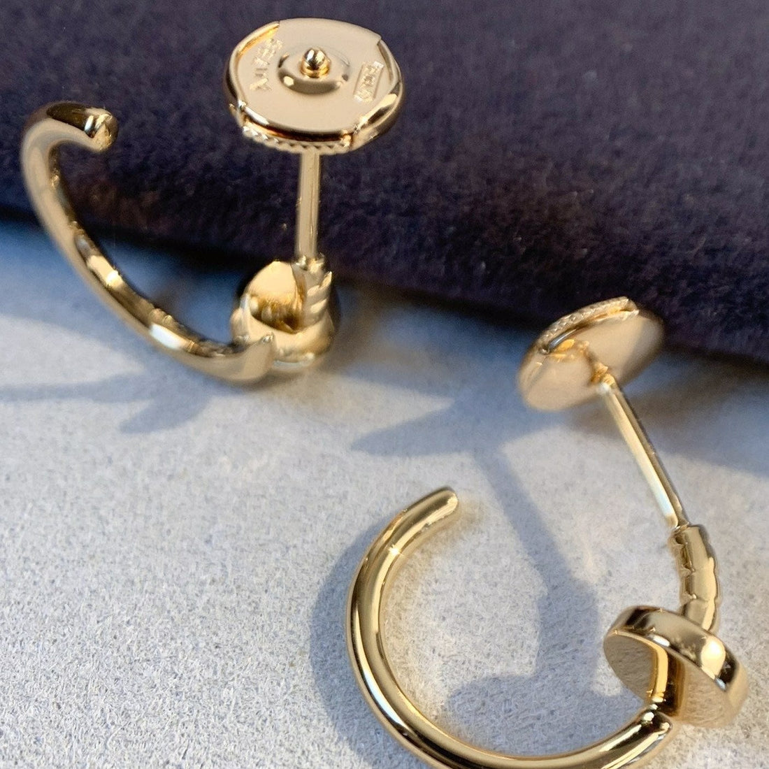 Juste Earrings Pink Gold
