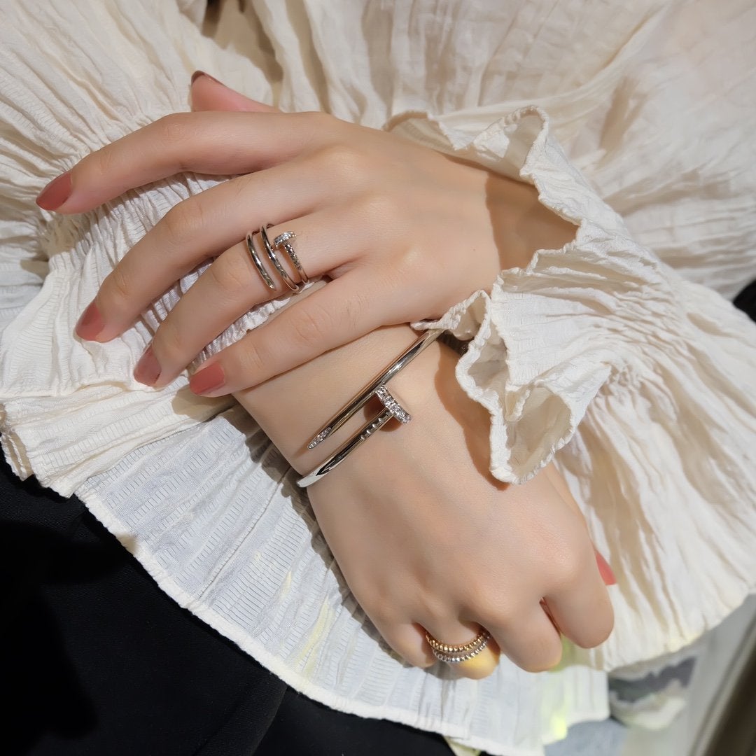 Juste Ring 1.8mm Silver Double Row