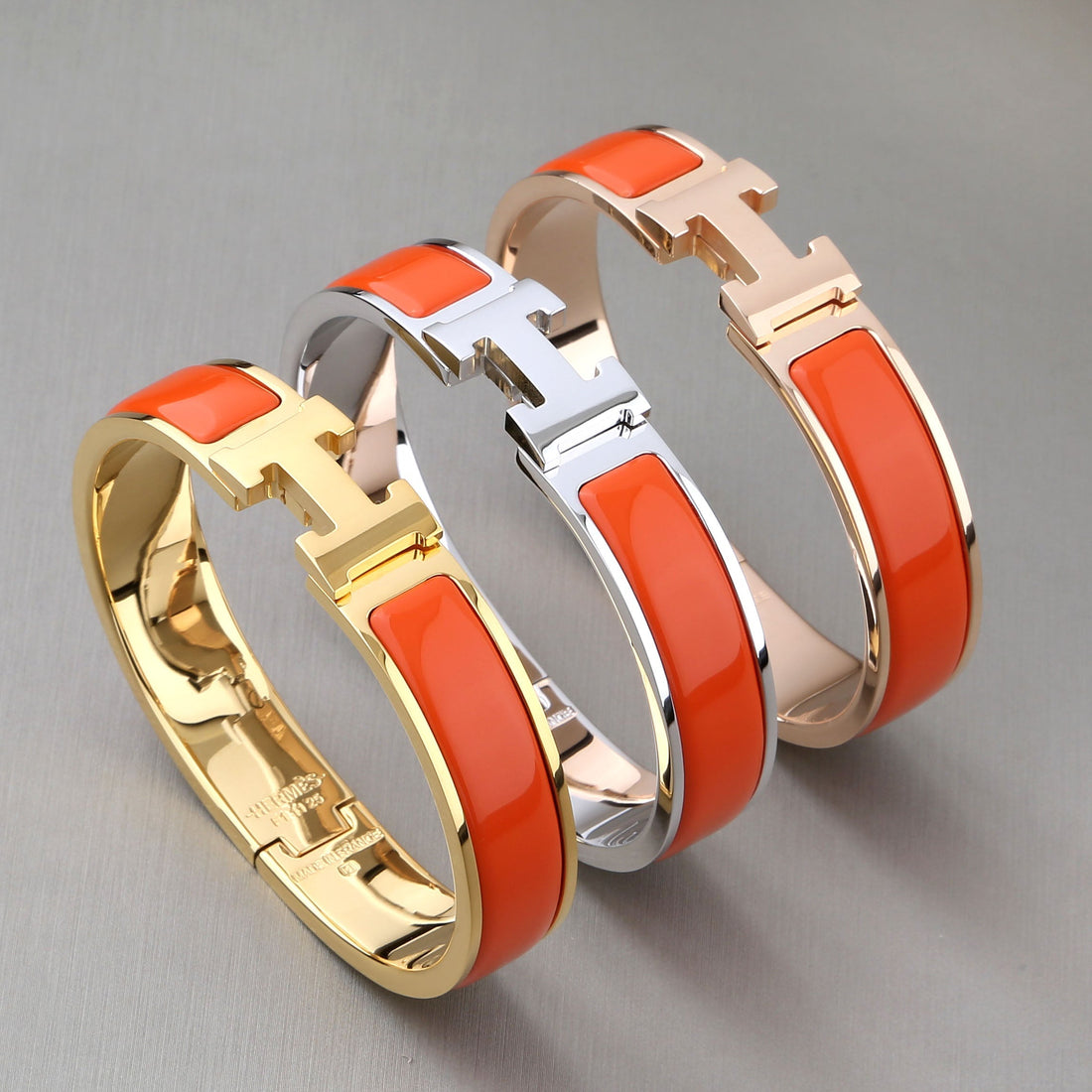 H Orange Bracelet