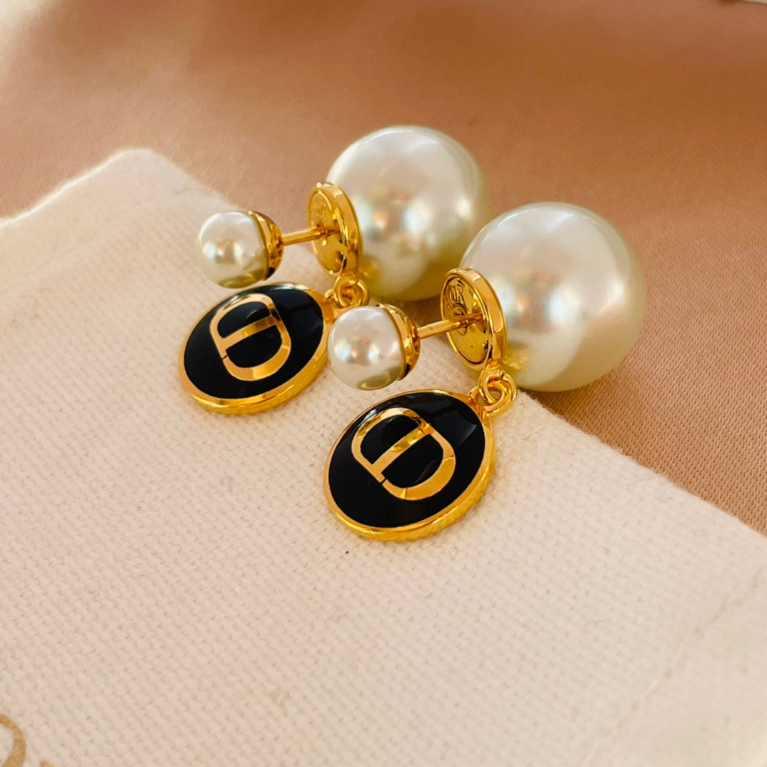 CD Earrings Mop