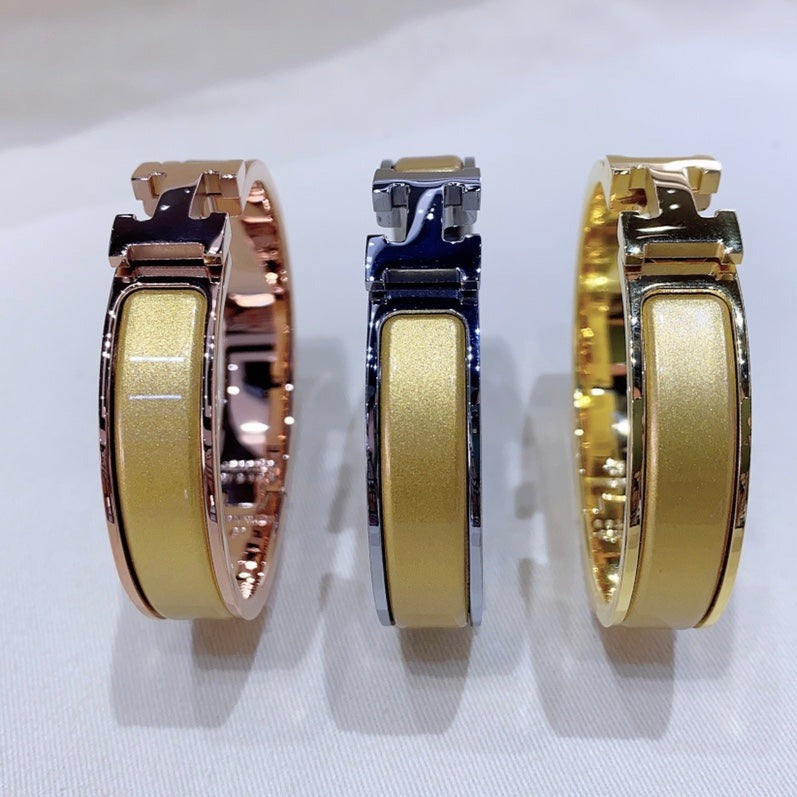 H Champagne Bracelet