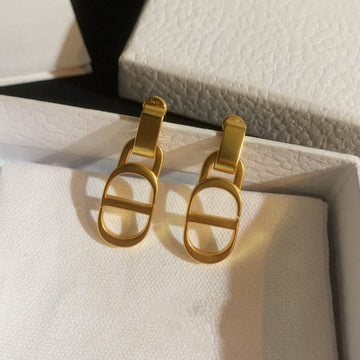 CD Earrings Gold