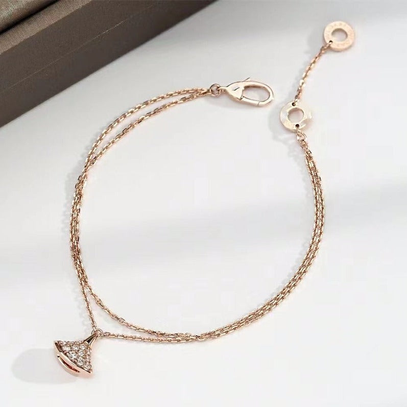 Dream Bracelet Pink Gold Diamond