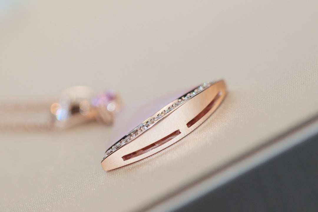 Dream Necklace Pink Mop Diamond