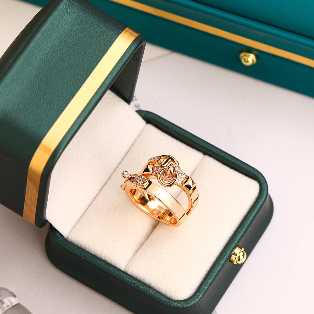 Alchimie Kelly Ring Pink Gold Diamond
