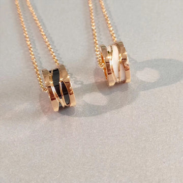 Zero 1 Necklace Pink Gold