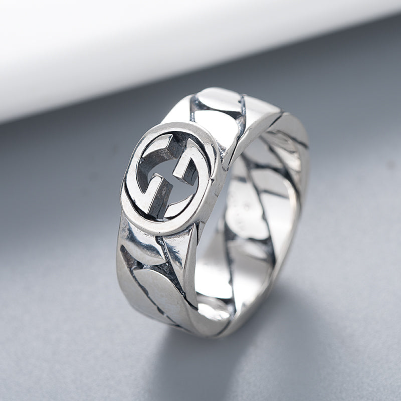 GG Silver Ring