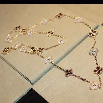 Clover 20 Motifs Diamond Gold