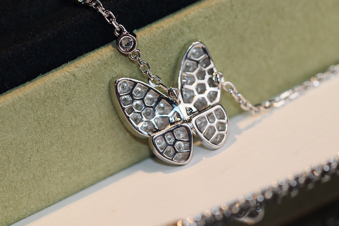 Butterfly Diamond Necklace