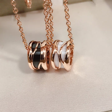 Zero 1 Four Band Pink Gold Ceramic