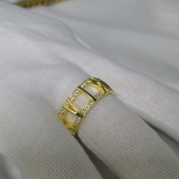 Atlas Large Open Diamond Ring