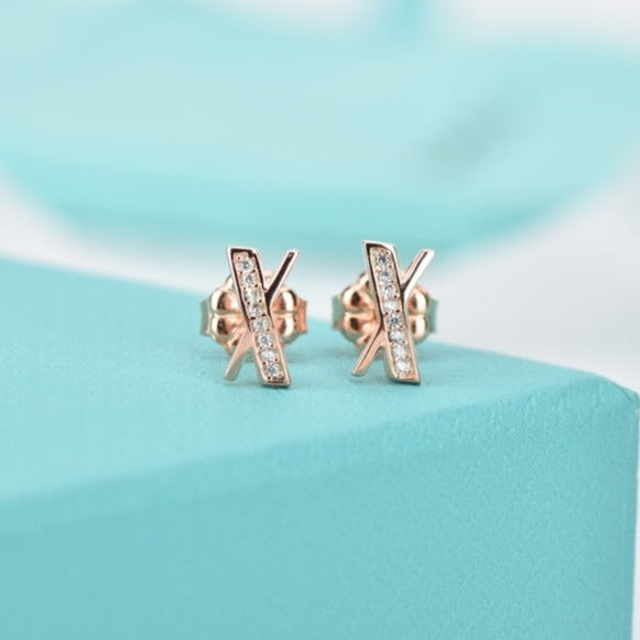 Atlas Diamond Stud Earrings