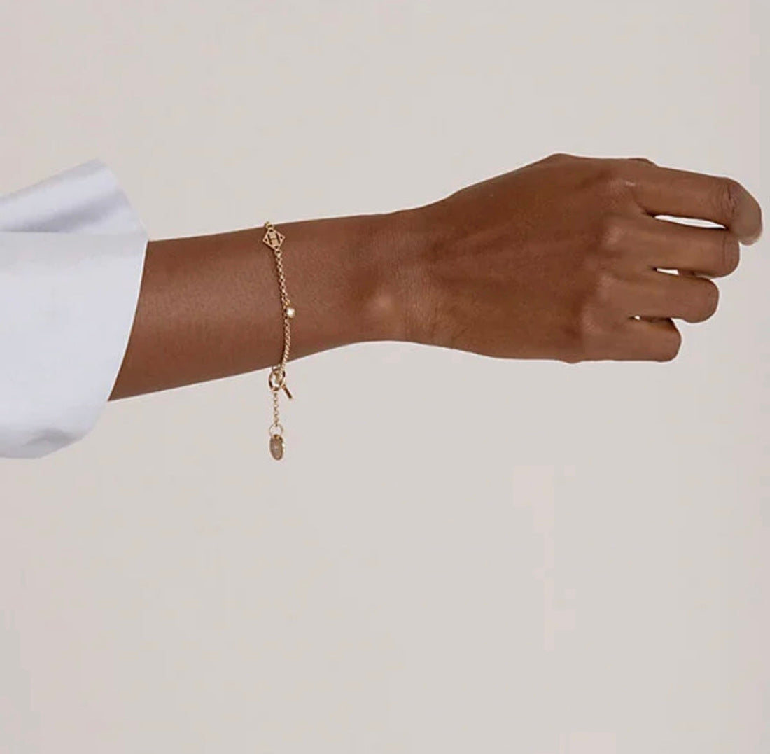 Echappee Pink Gold Bracelet