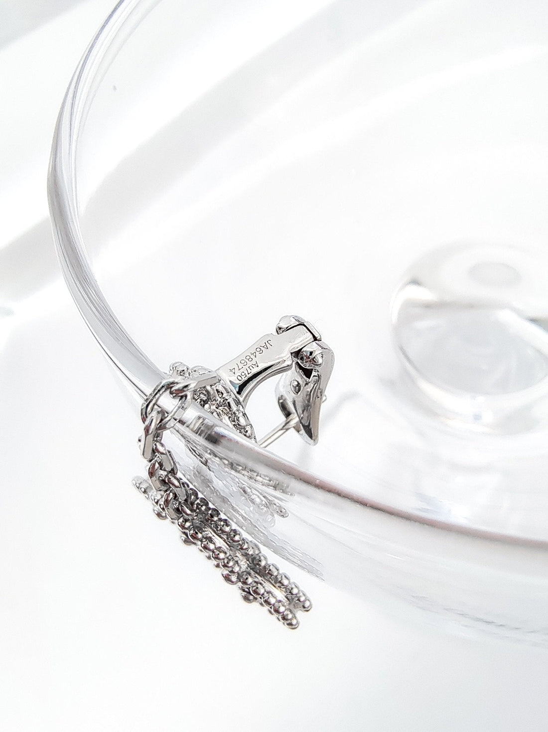 Clover 2 Motifs Silver Diamond Onyx