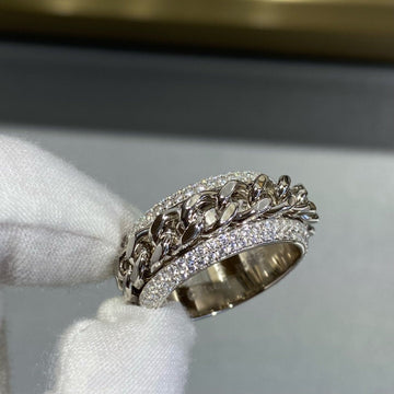 Silver Chan Posseission Diamond Ring