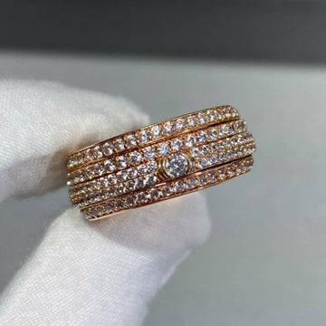 Posseission Diamond Paved Ring