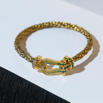 Force 10 Gold Green Diamond Paved