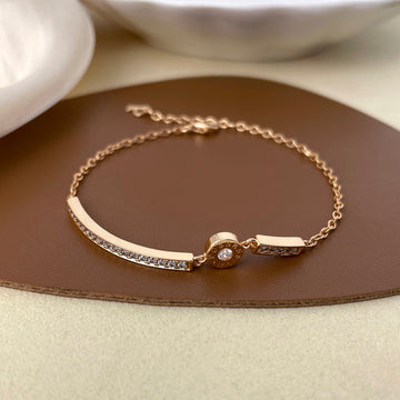 Posseission Link Diamond Bracelet