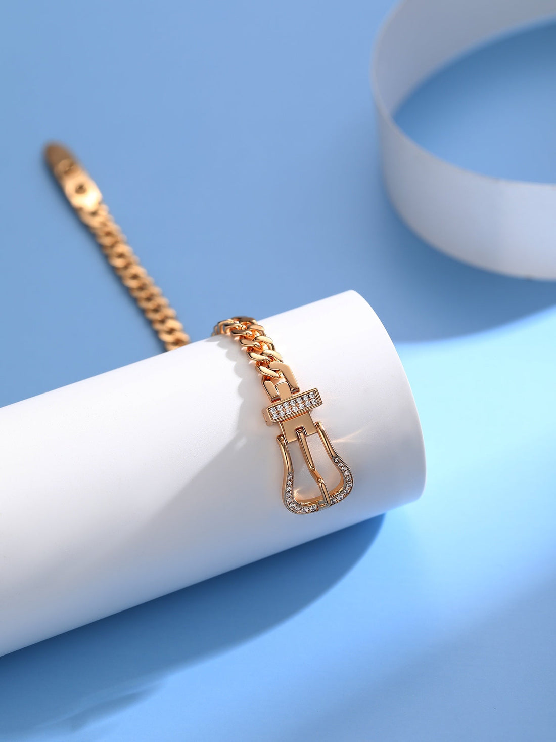 Hm Boucle Sellier Diamond Bracelet