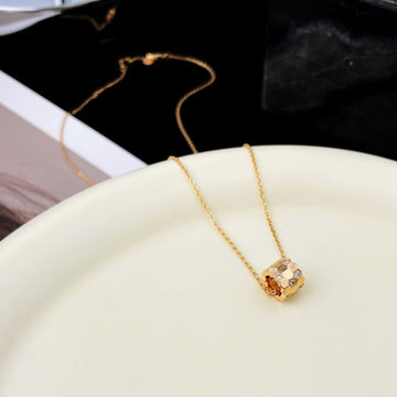 Bee Mini Pedant Diamond Necklace