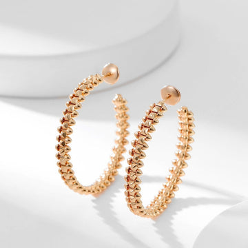 Clash Hoop Earrings
