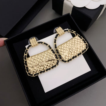 Flap Bag Stud Earrings