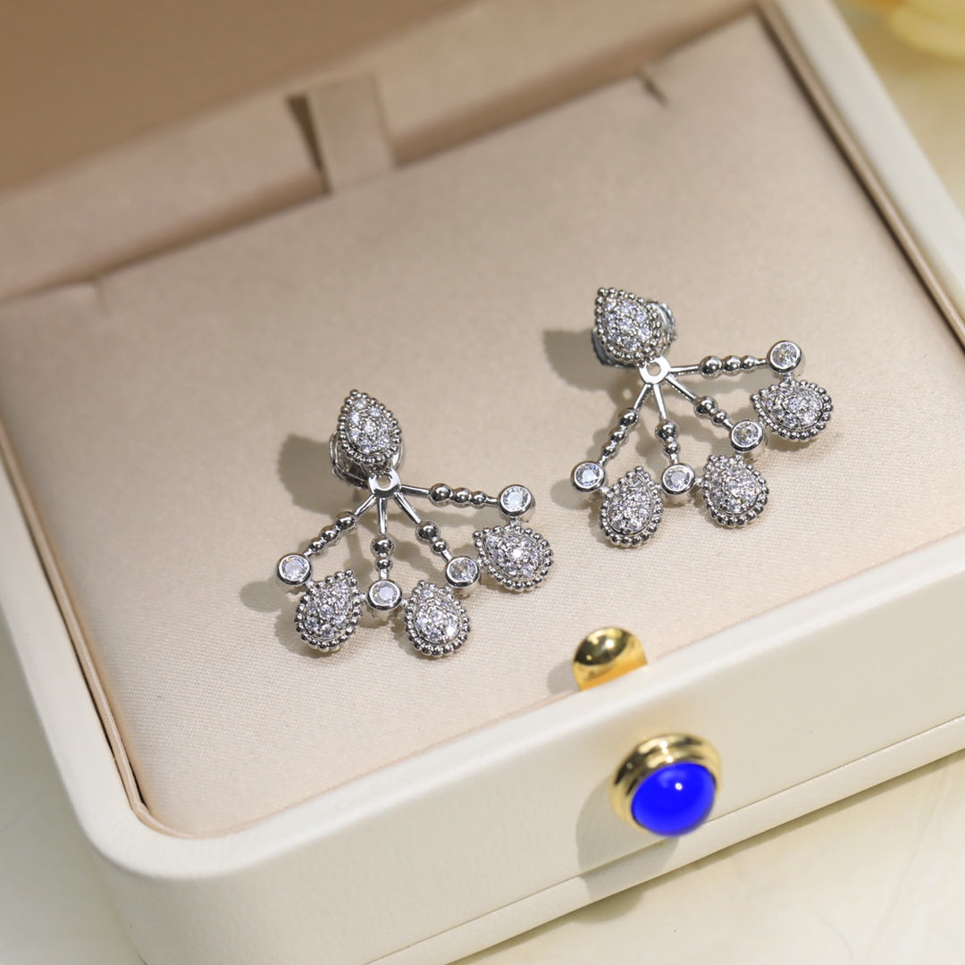 Boheme Diamond 4 Motif Earrings
