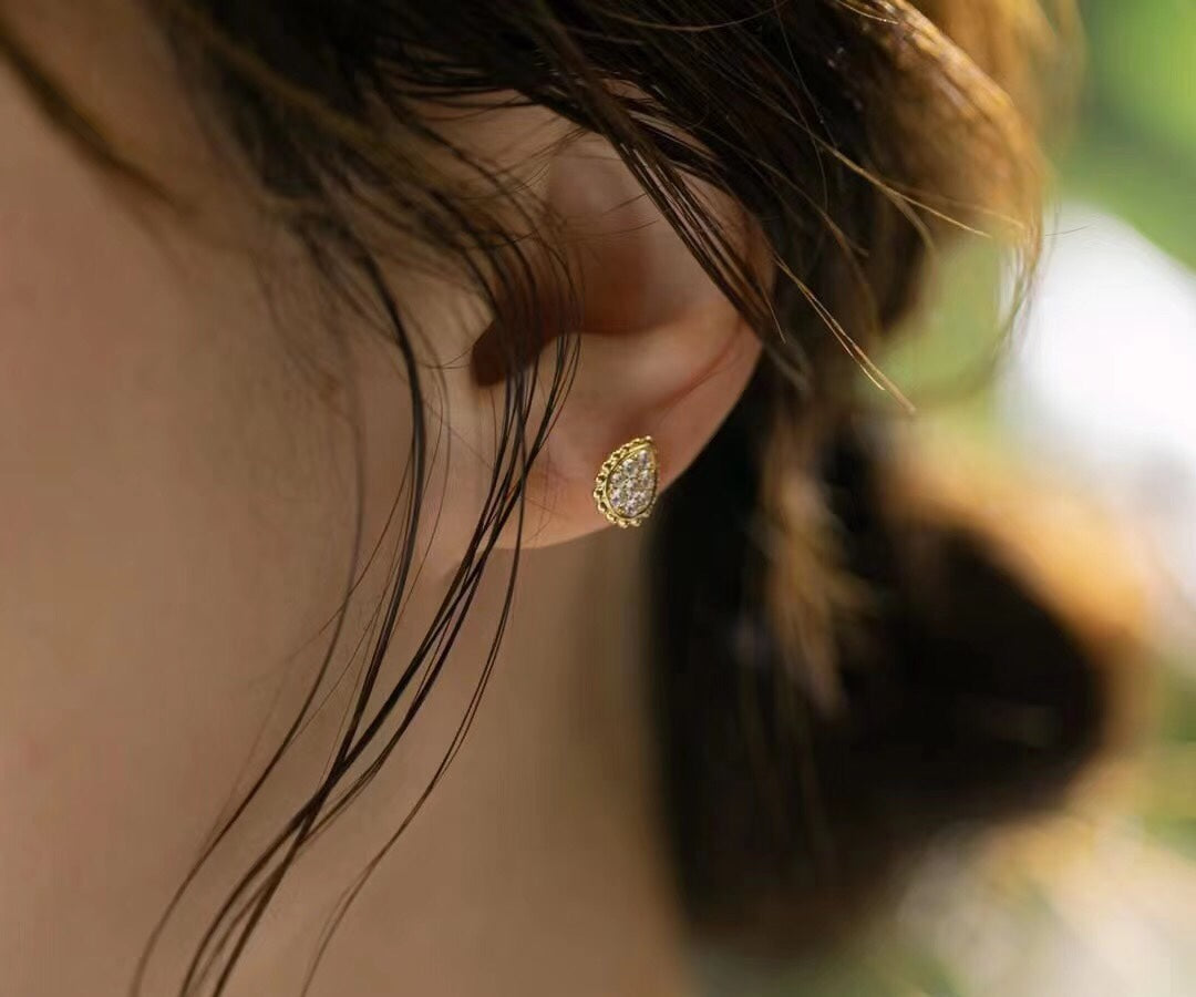 Boheme Diamond Stud Earrings