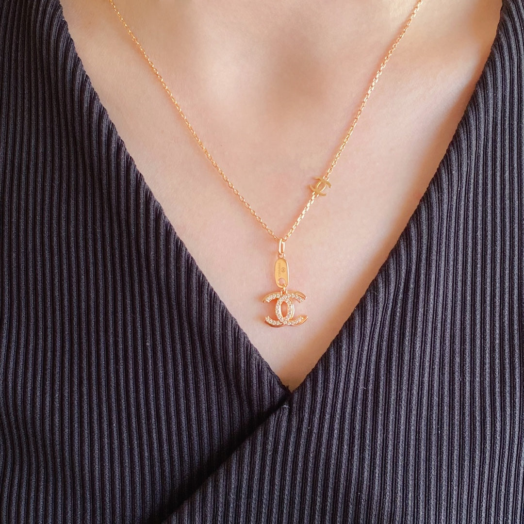 CC Diamond Necklace