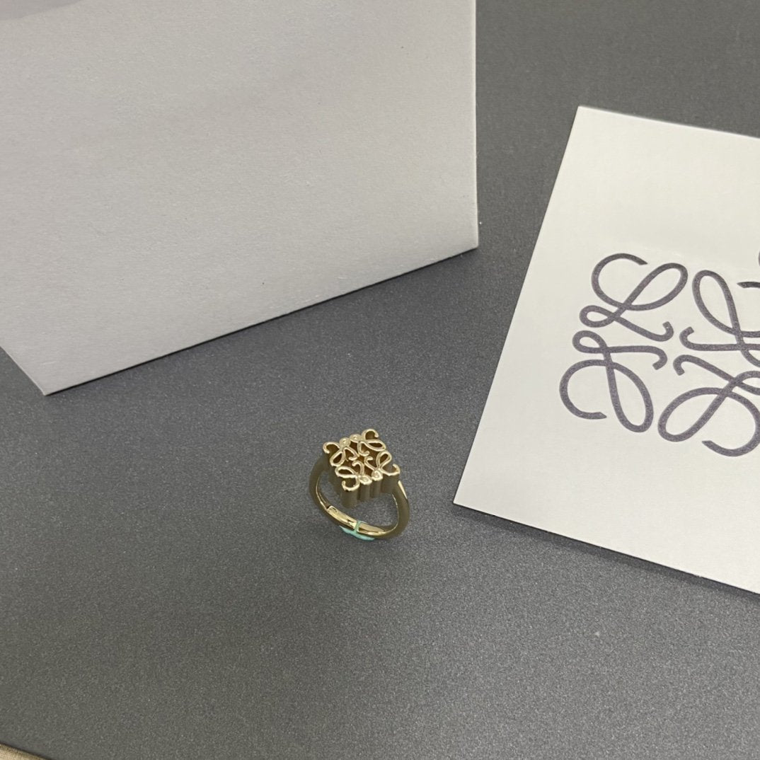Anagram Gold Open Ring