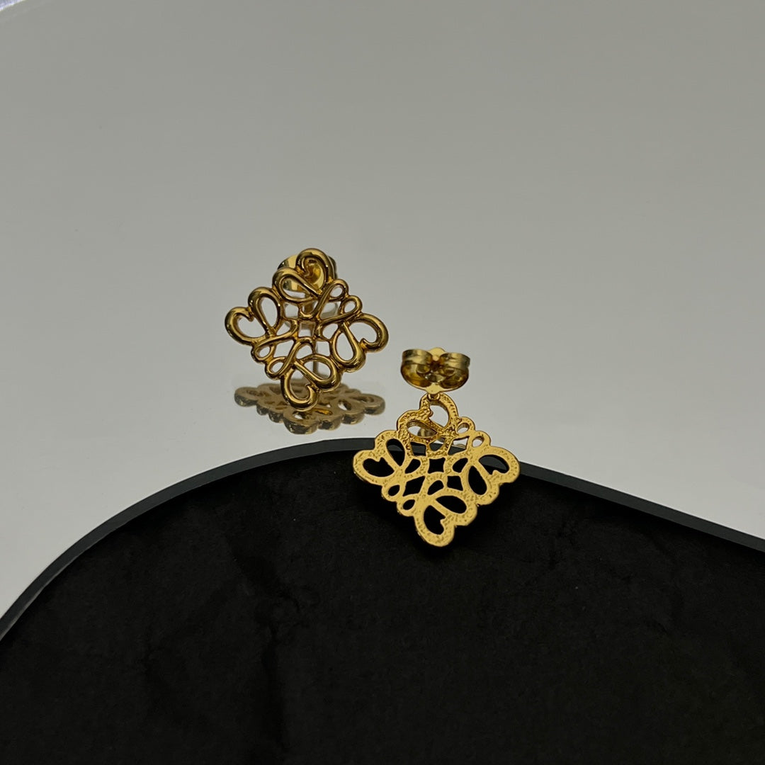 Anagram Mini Earrings