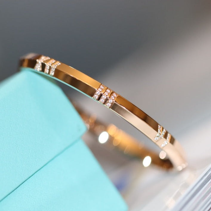 Atlas X Pink Gold Bracelet