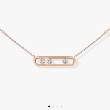 Move 3 Diamond Necklace