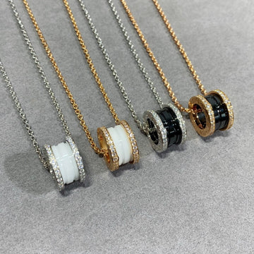 Zero 1 Diamond Ceramic Necklace