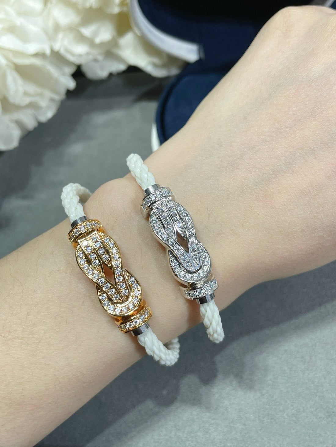 Force 10 Medium Infinie White Corderie Diamond