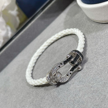 Force 10 Medium White Corderie Black White Diamond