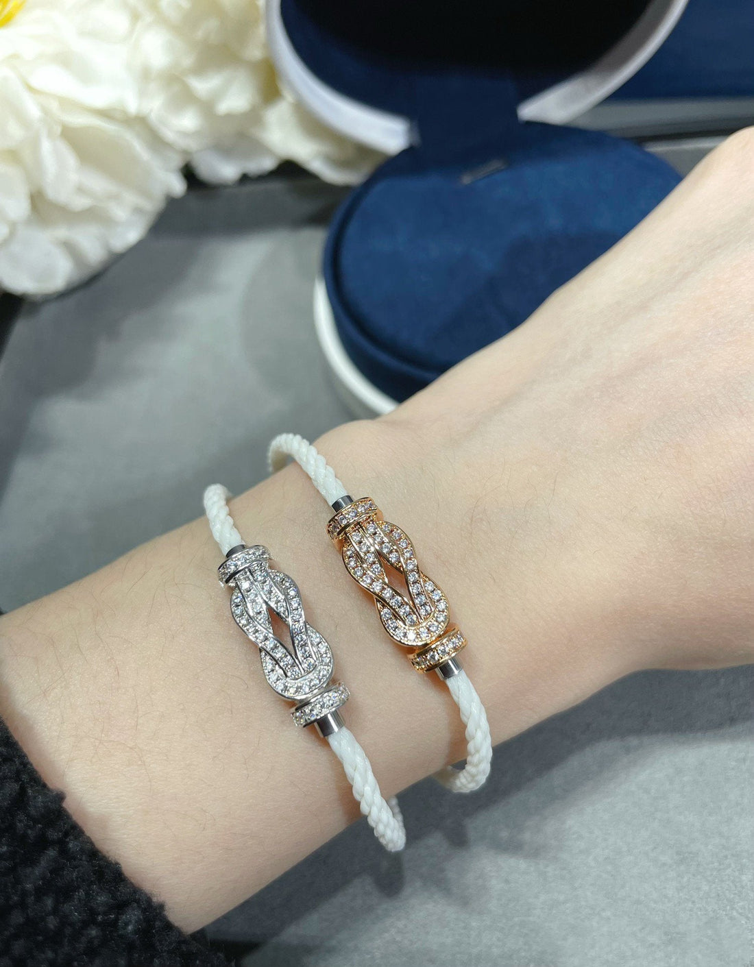 Force 10 Mini Infinie White Corderie Diamond