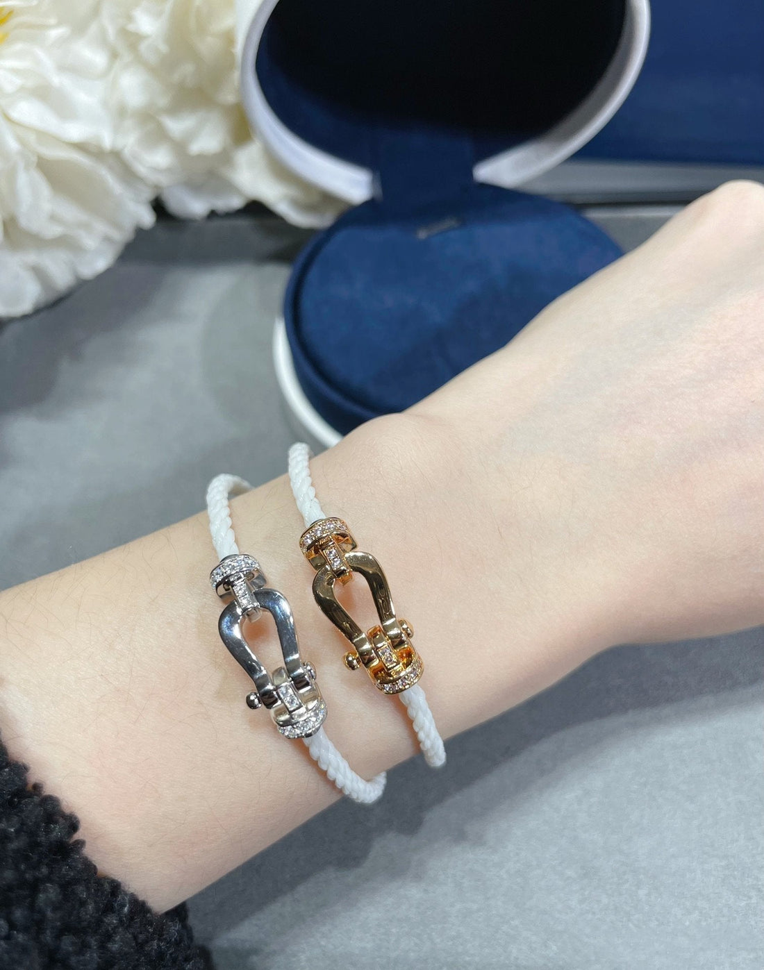 Force 10 Mini White Corderie Half Diamond