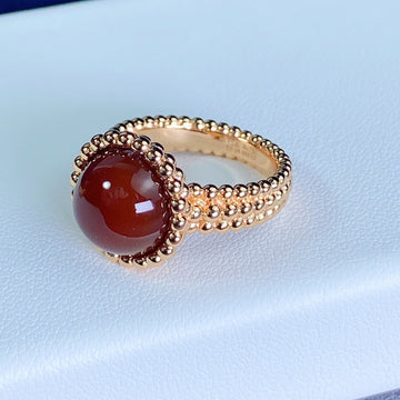 Perlee Couleurs Pink Gold Ring