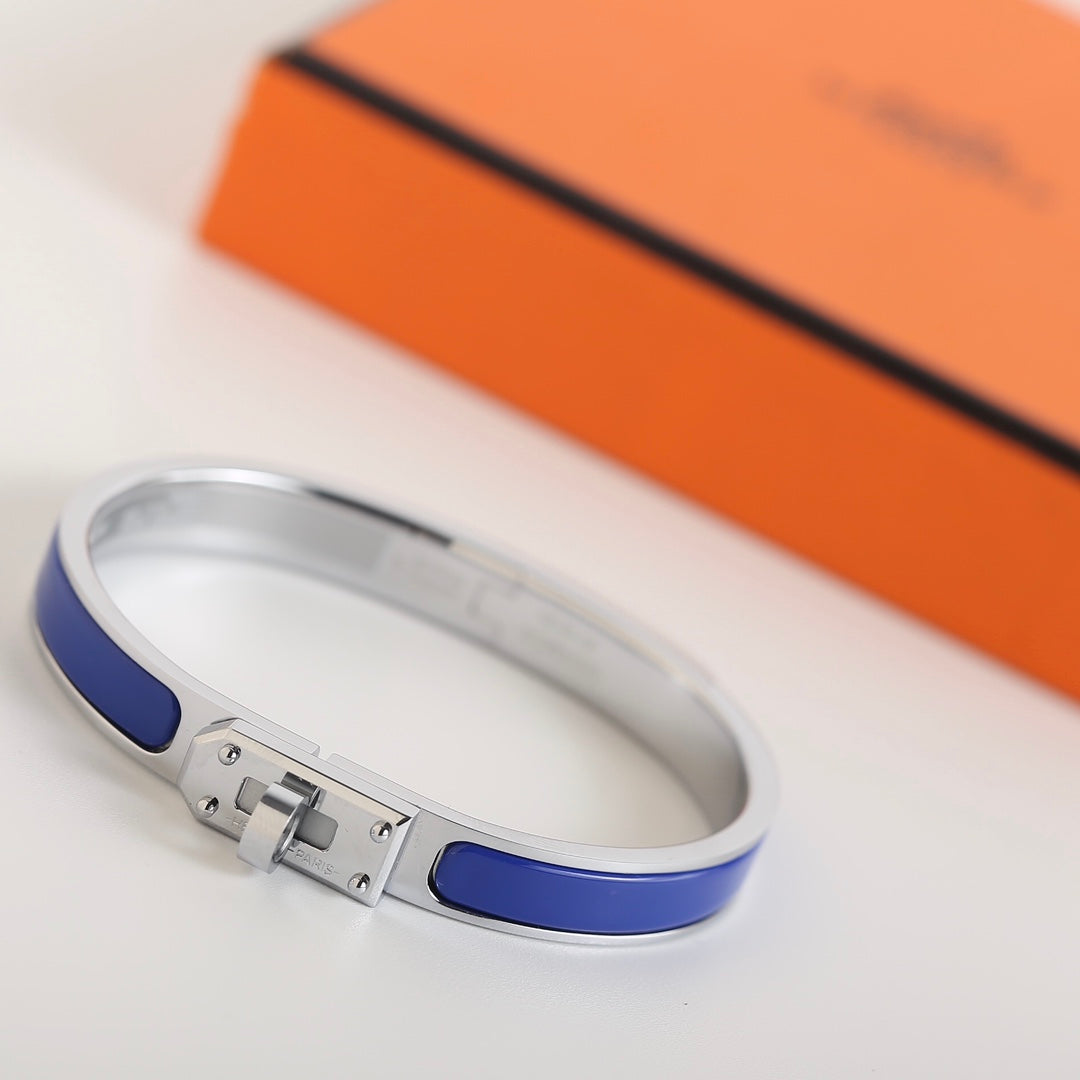 Hm Kelly Blue Bracelet