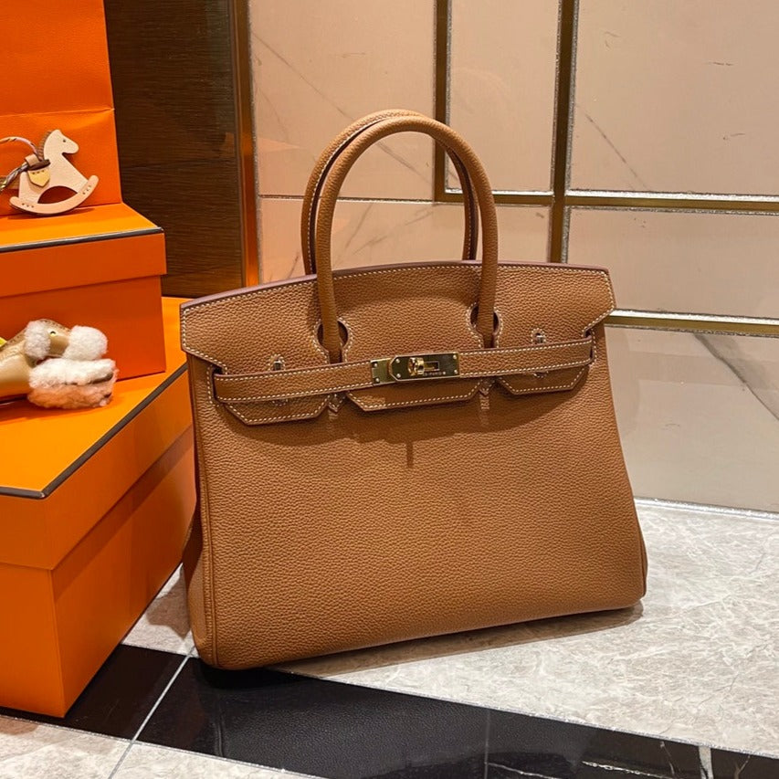 HM Birkin 30CM Gold Togo Leather Gold Hardware