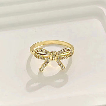 Twist Bow Ring