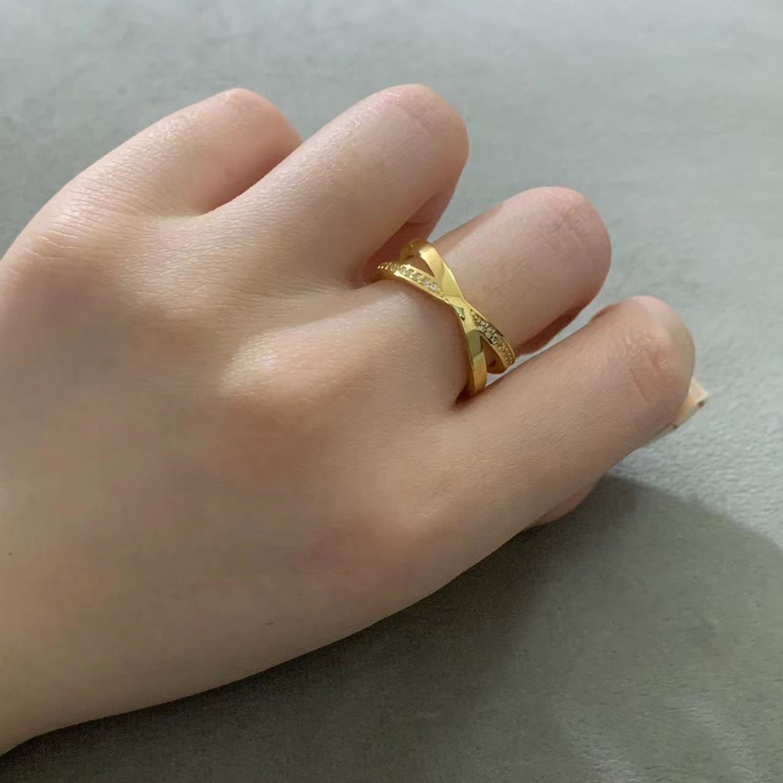 Atlas X Diamond Ring