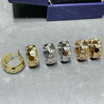Bee Love Diamond Hoop Earrings